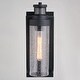 preview thumbnail 3 of 9, Vaxcel Lighting T0749 Lawton 16" Tall Outdoor Wall Sconce with Clear,