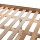 preview thumbnail 10 of 10, Modern Minimalist Design Full Over Full Bunk Bed with Twin Size Trundle,Versatile Solid Wood Bed with Built-In Ladder