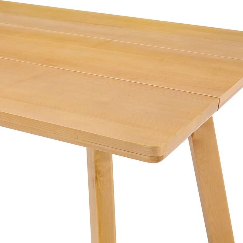 Shelburne 73" Dining Table with Two Benches, Set of 3