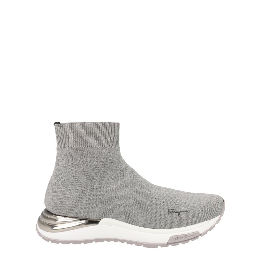 Ferragamo Ninette High-Top Sock Sneakers