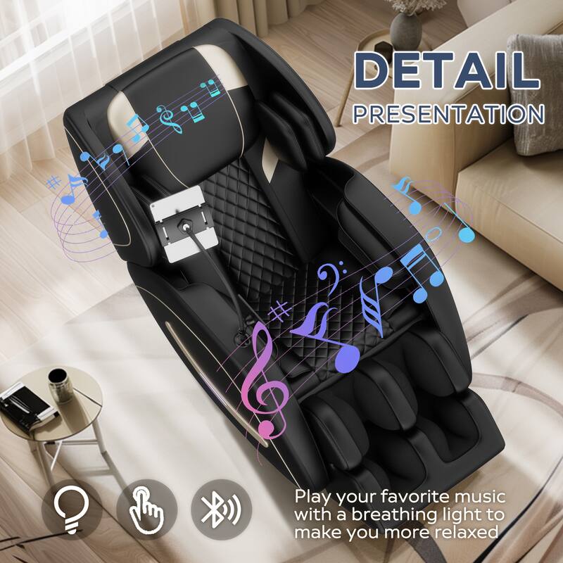 Massage Chair Recliner with Zero Gravity with Full Body Air Pressure