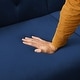 preview thumbnail 7 of 54, BSHTI 73" Convertible Velvet Futon Sofa Bed