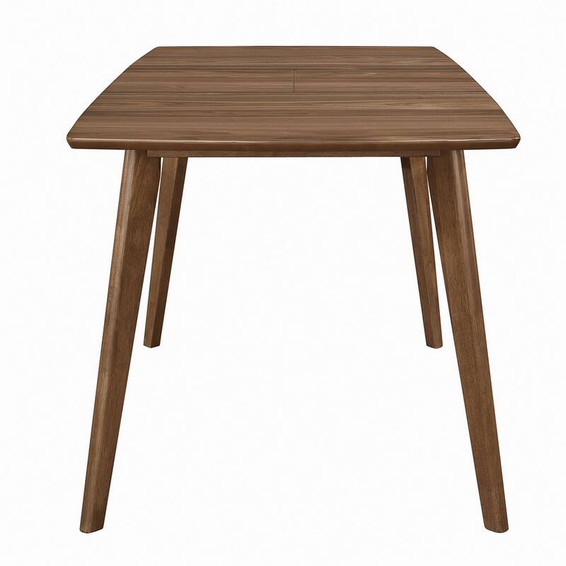 30 Inch Mid Century Modern Wooden Dining Table, Brown