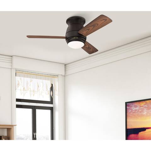 Westinghouse Lighting Halley Smart WiFi Ceiling Fan Indoor/Outdoor 44-Inch 3-Blade, Compatible with Amazon Alexa & Google Home