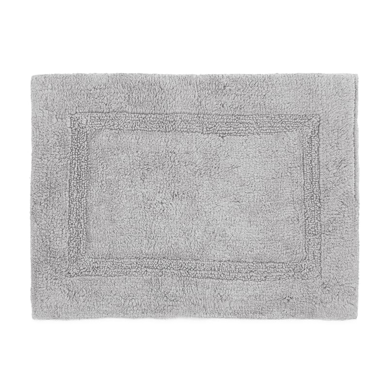 Martex Cotton Bath Rug - 17x24 - Light Gray