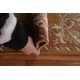 preview thumbnail 16 of 17, Bordered Oriental Nepalese Rug Wool Hand-knotted Contemporary Carpet - 2'2" x 3'10"
