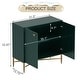 preview thumbnail 25 of 33, Clihome 32-Inch 2 Door Locker Media Storage Cabinet/Buffet