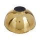 preview thumbnail 9 of 7, Gold Aluminum Metal Decorative Bowl Decorative Bowl (Set of 3) - 14 x 14 x 6 Round