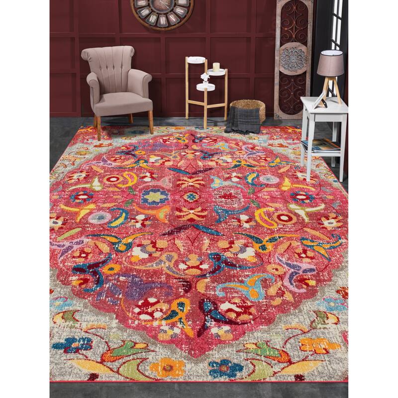 Noori Rug Sapphire Distressed Alene Rug