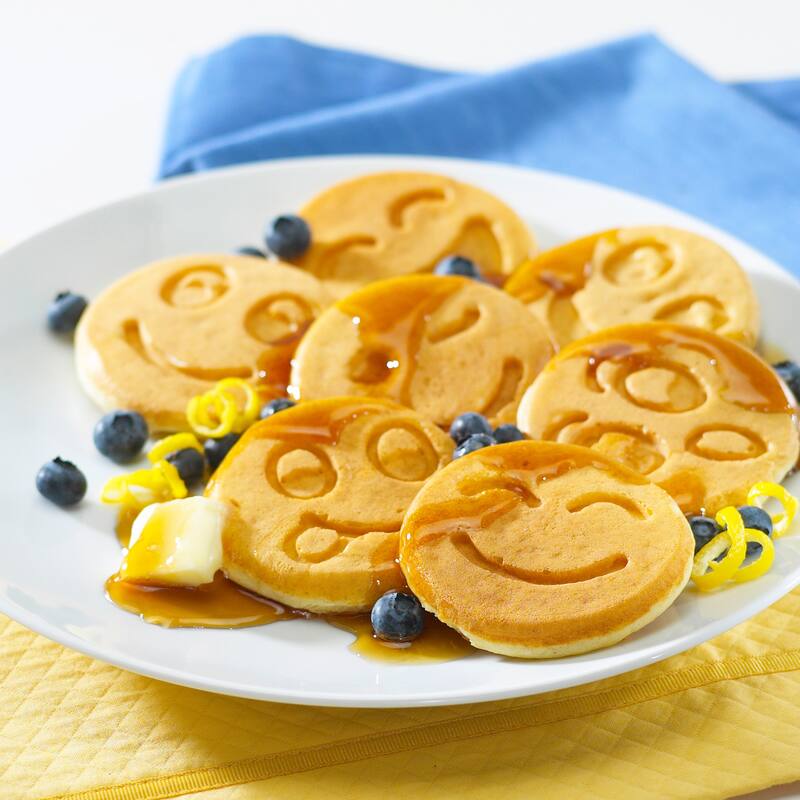 MegaChef Mixed Emoji 10.5 Inch Nonstick Pancake Maker Pan