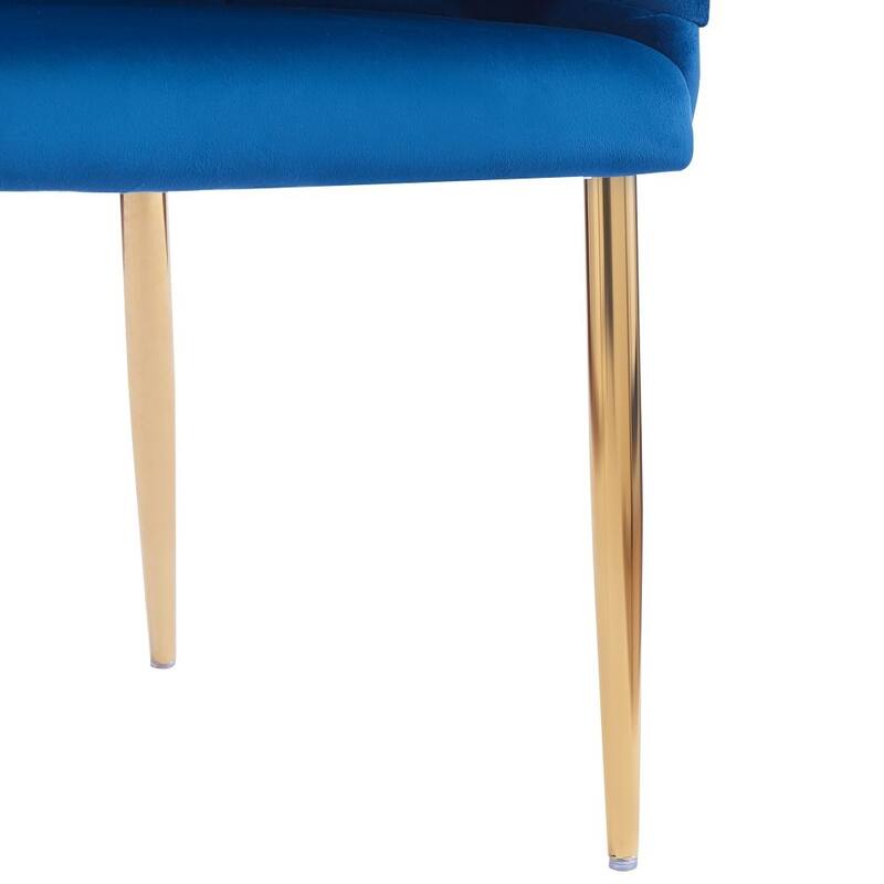 Modern Velvet Handmade Accent Chair