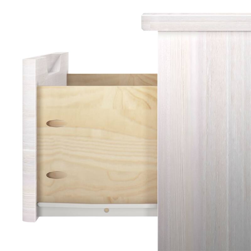 Max and Lily Farmhouse Nightstand with 1 Drawer