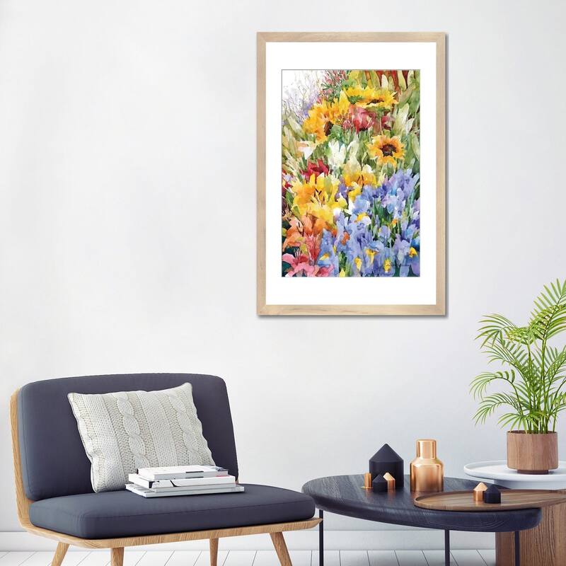 iCanvas "Flower Power" by Annelein Beukenkamp