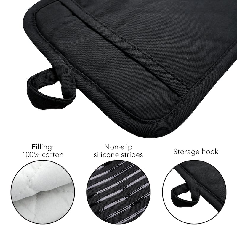 Silicon Print Pot holder-Pair