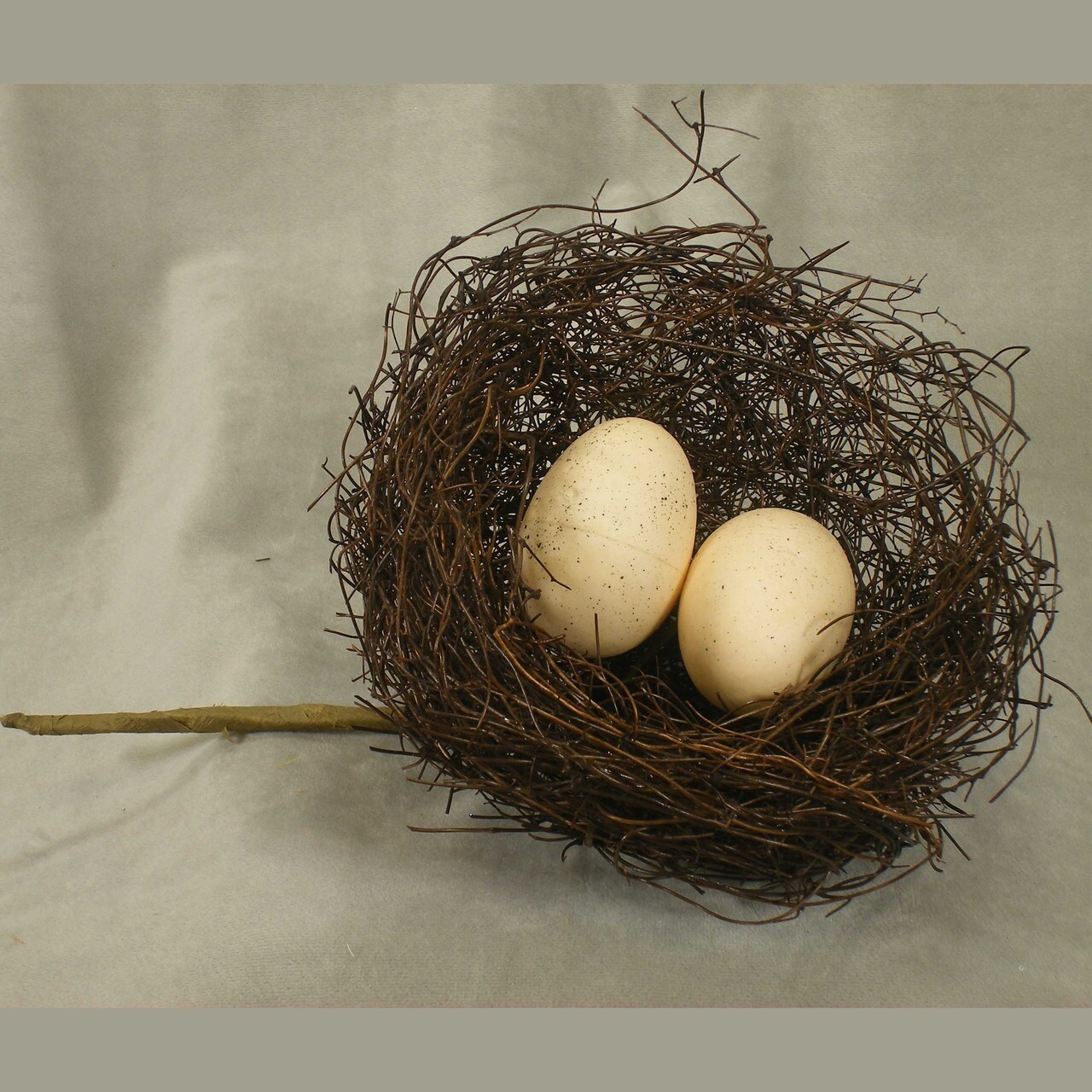 Shop 1 Pc 7 Inch Wide Artificial Nest Pick With Eggs For Mounting