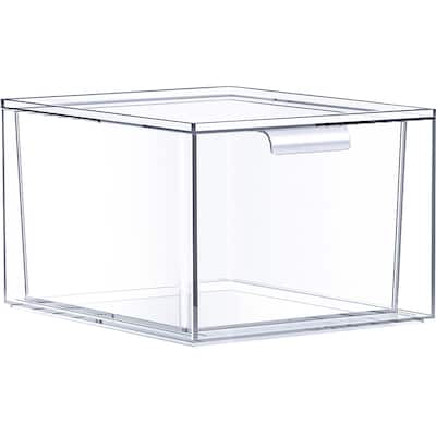 Makeup Organizer Drawers (1 Drawer) - Clear - 7.4in x 6in x 4.4in