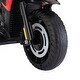 preview thumbnail 14 of 12, Red 12V Off road Motorcycle , Electric Motor Toy Bike wTraining Wheels