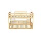 preview thumbnail 11 of 58, Twin Over Twin Bunk Bed with Slide,Ladder,Door,Safety Guardrails,Floor