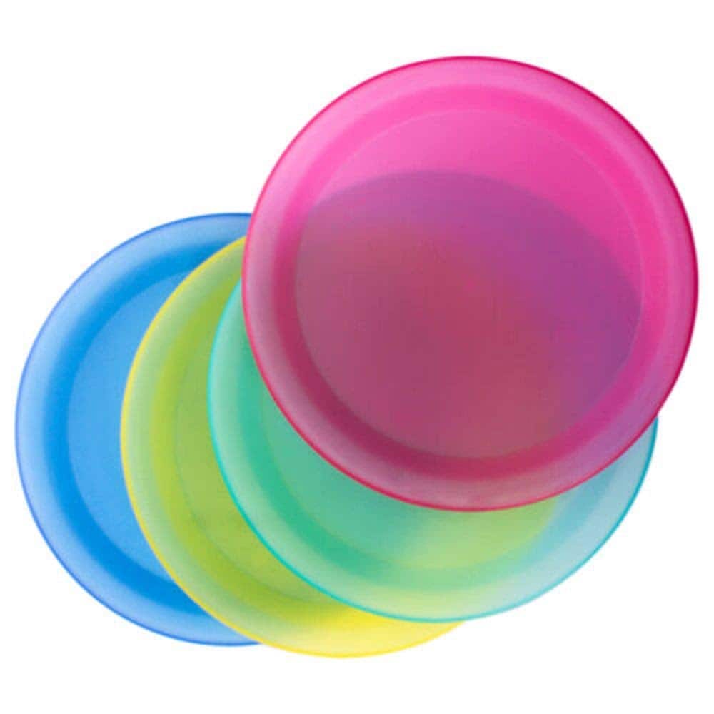 Reusable picnic plates top