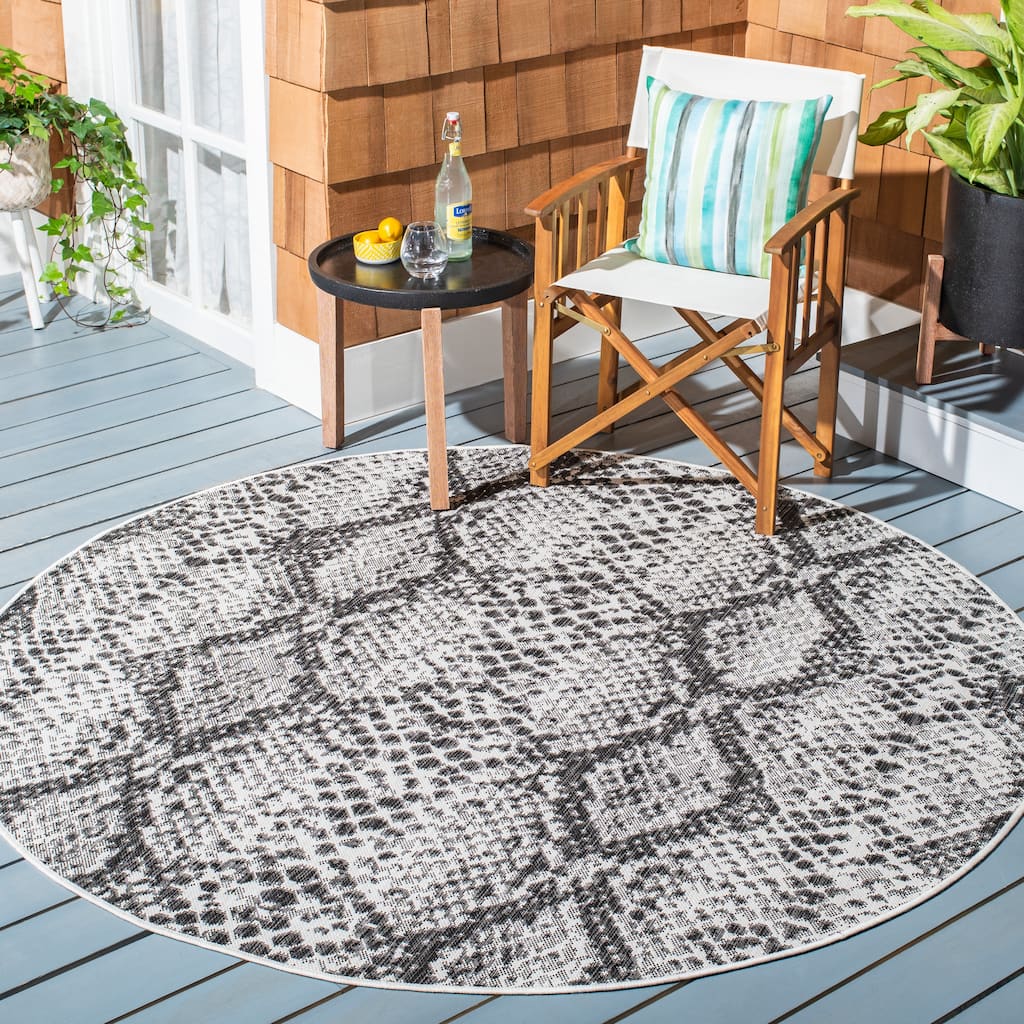 SAFAVIEH Courtyard Katri Indoor/ Outdoor Waterproof Patio Backyard Rug
