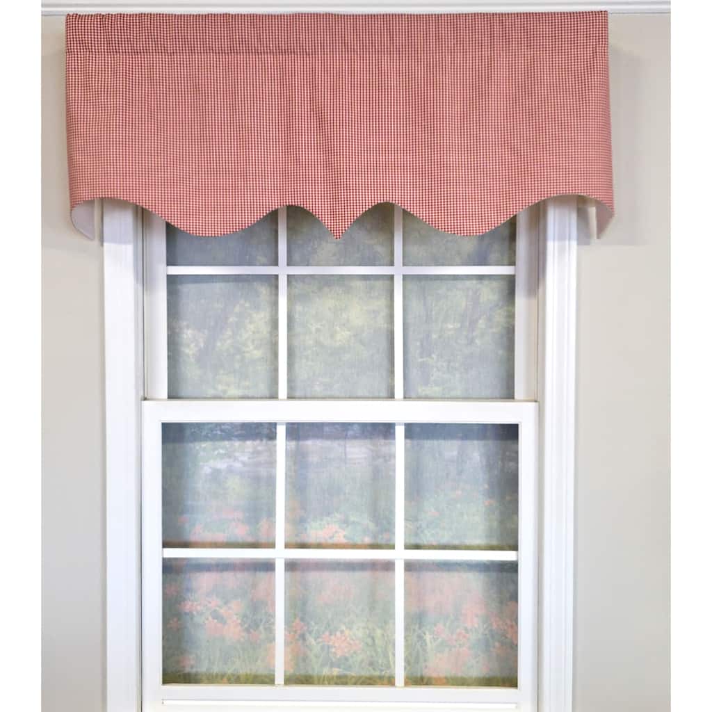 RLF Home Gingham Regal Valance