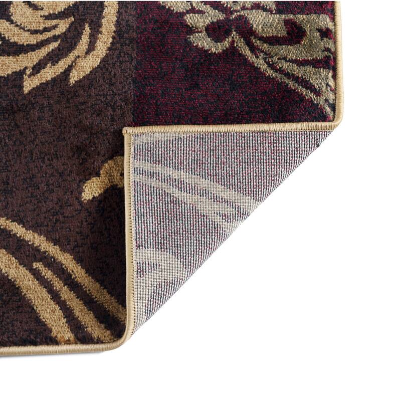 Infinity Transitional Floral Indoor Area Rug