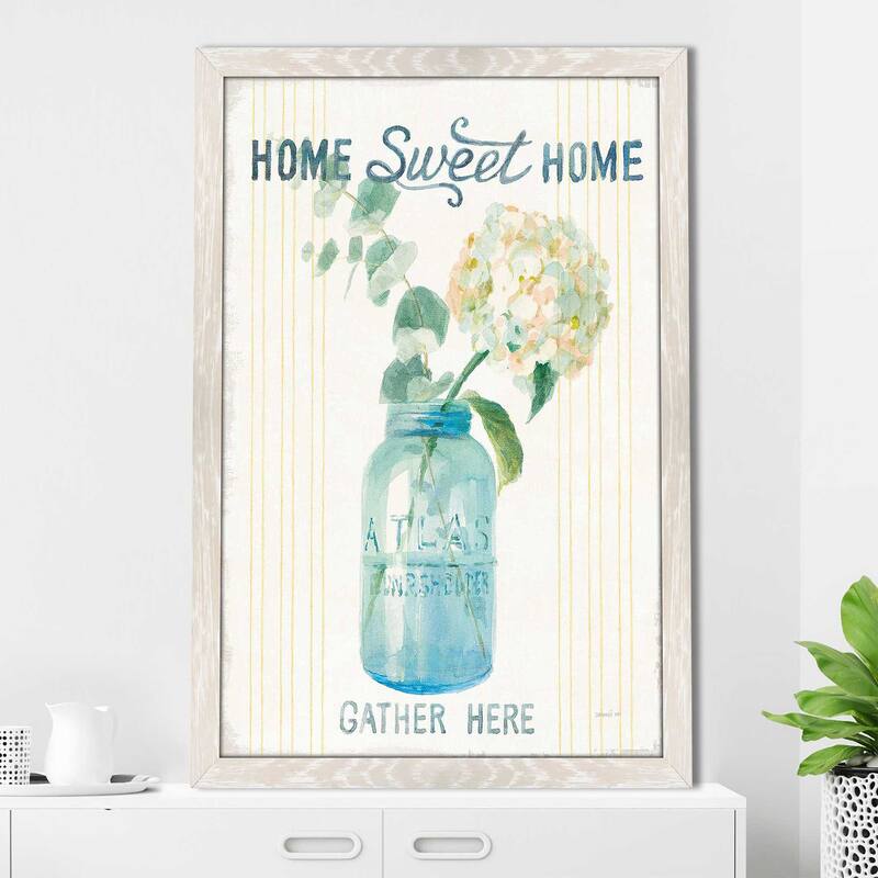 "Floursack Home VI" Print on Acrylic