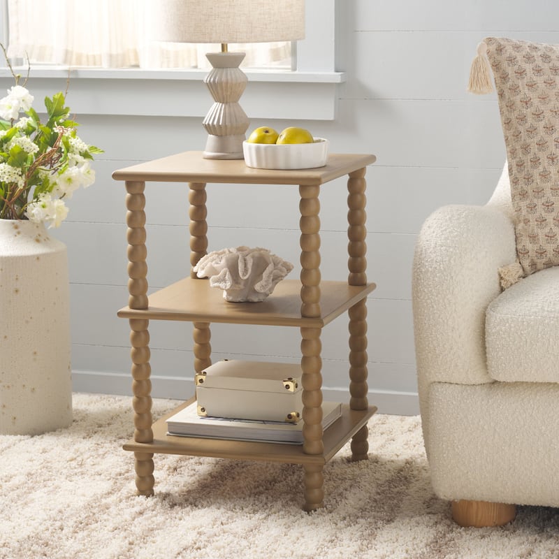 SAFAVIEH Dylin 3-Shelf Accent Table - 19"W x 16"D x 26"H