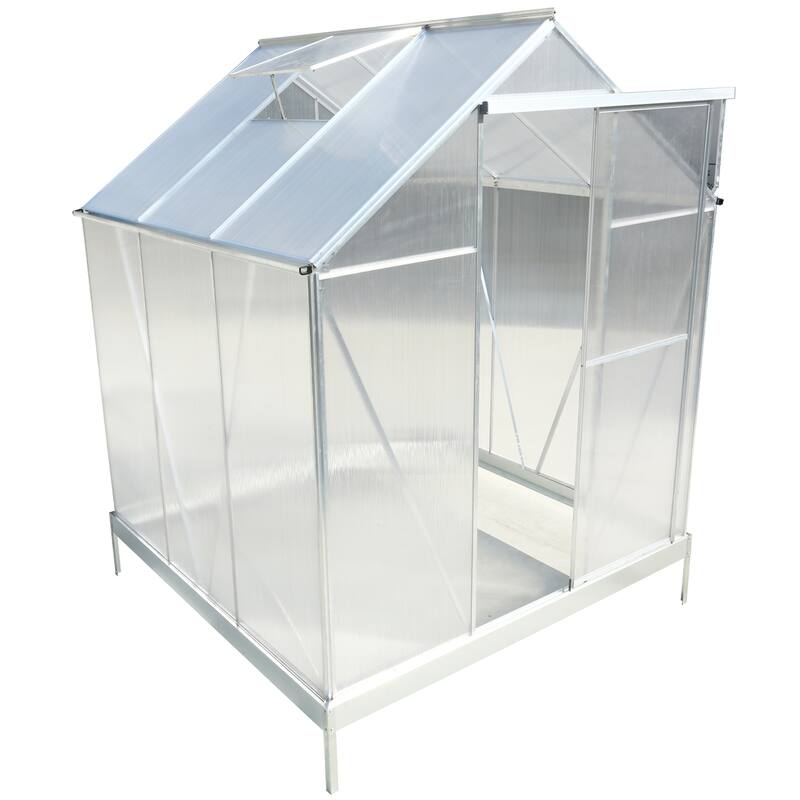 Heavy Duty Outdoor Aluminum Walk-in Green House