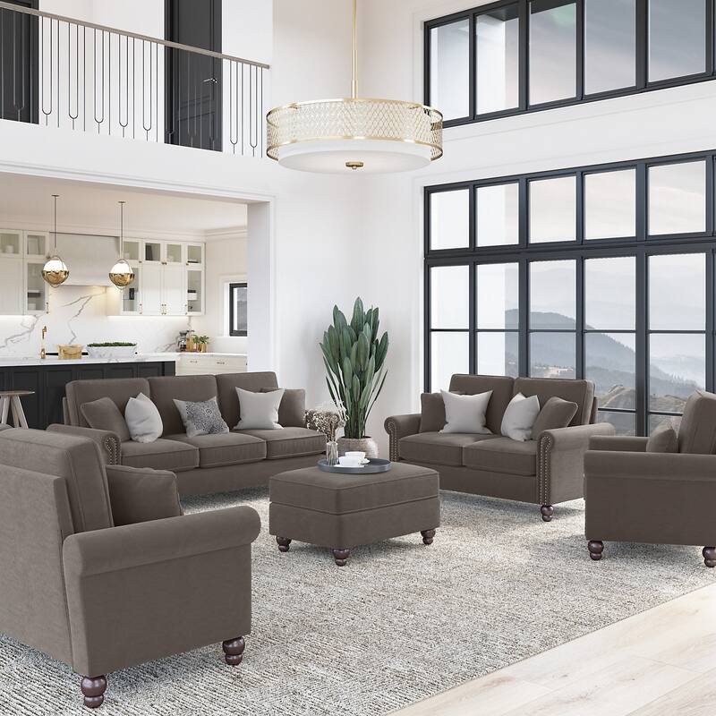 Coventry Accent Chair with Arms by Bush Furniture