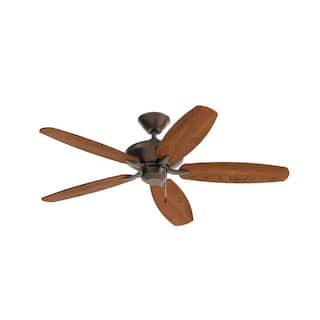 Kichler Renew Patio 52 inch Ceiling Fan Satin Natural Bronze with Reversible Blades