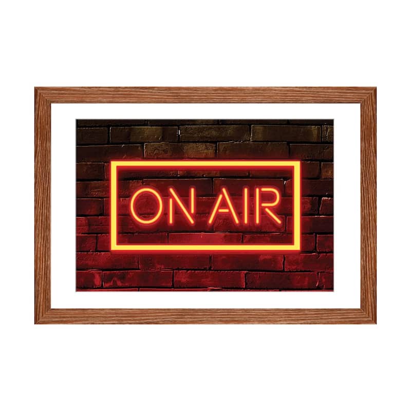 iCanvas "On Air" by Philippe Hugonnard PFA - Walnut - 16x24x1