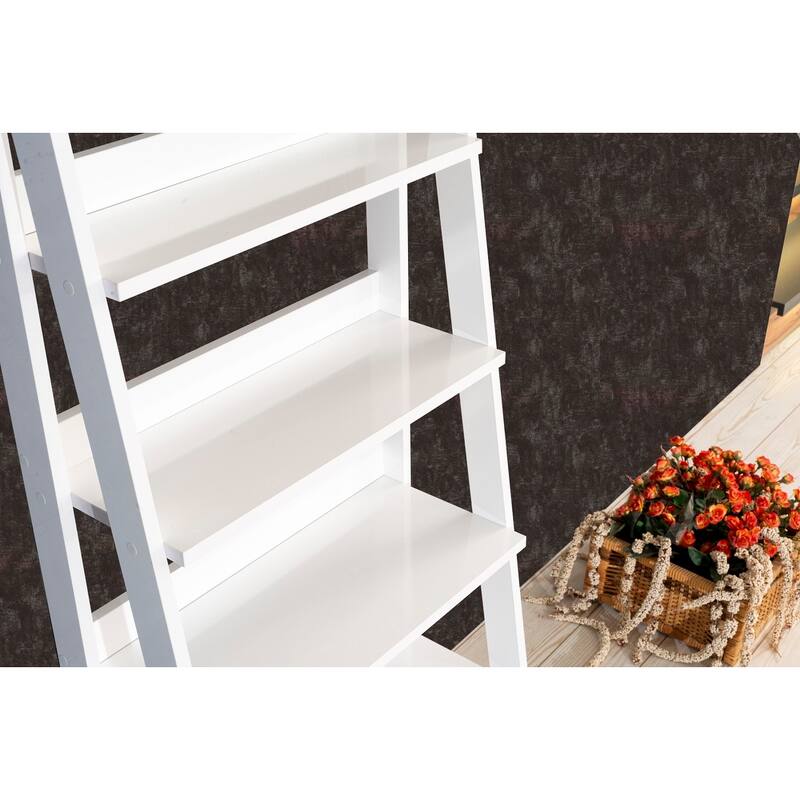 5-shelf Ladder Bookcase