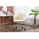 preview thumbnail 22 of 38, Modern Swivel Office Chair with Casters, Adjustable Lift Height, Teal