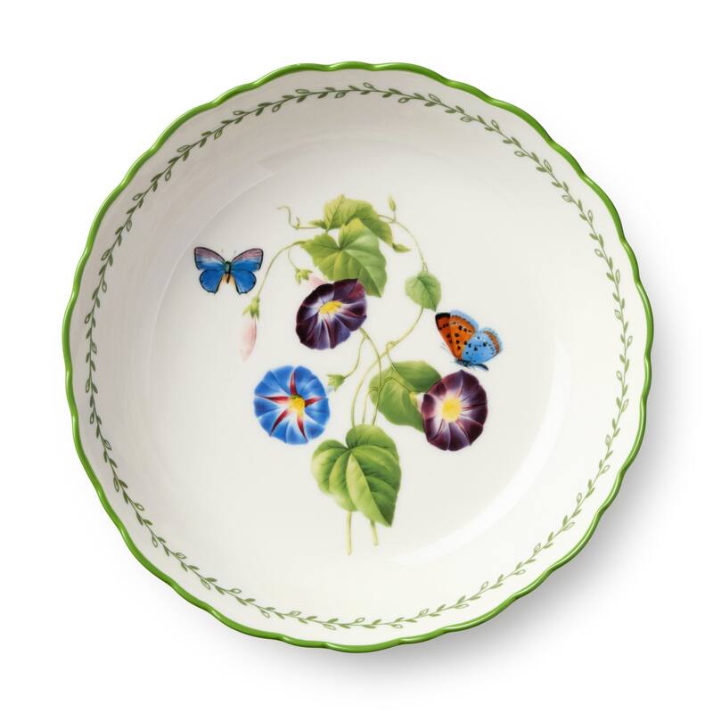 Certified International Mirabella 9" Soup/Cereal Bowls, Set of 4 Assorted Designs - 9.00"L x 9.00"W x 2.00"H