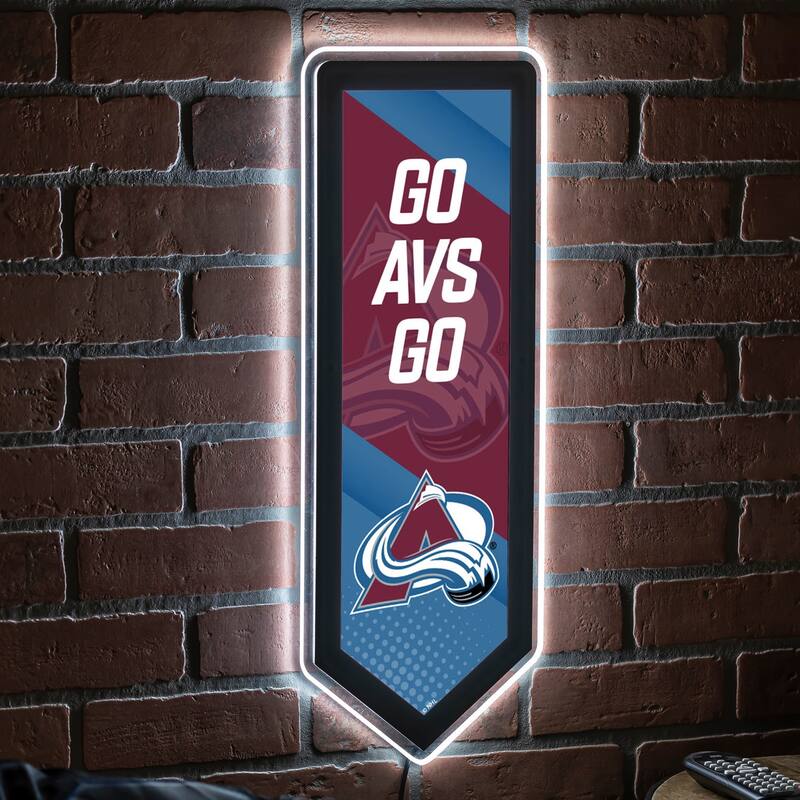 Colorado Avalanche LED Lighted Sign - Multi