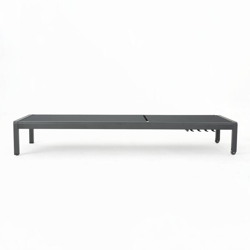 Outdoor CAPE CORAL KD CHAISE LOUNGE GREY