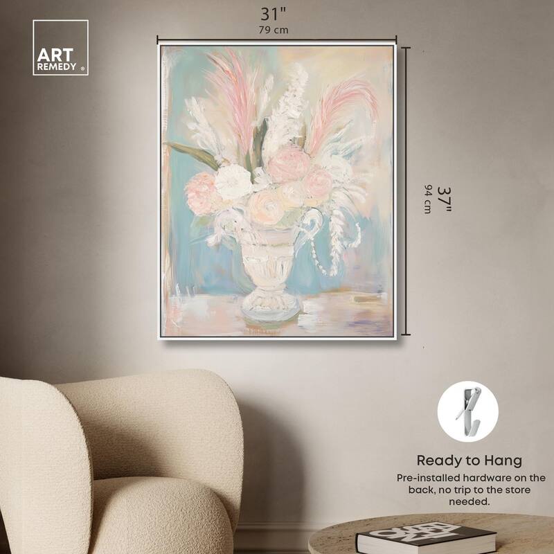 Still Life in Soft Hues I Canvas by Art Remedy