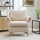 preview thumbnail 2 of 4, Modern Accent Chair Single Sofa Chair，Recliner Chair, Fabric Armchair Recliner