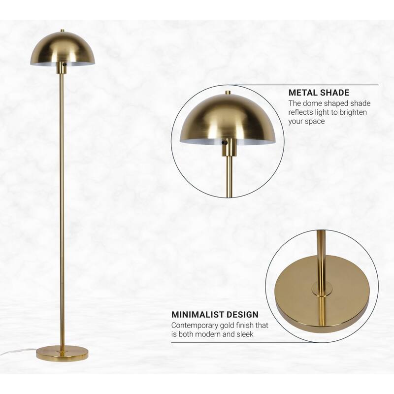 Kenroy Home Vega Dome Floor Lamp
