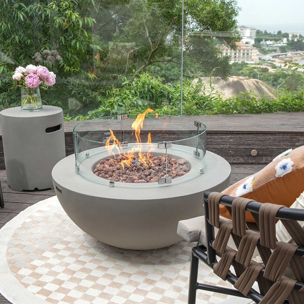 Modeno Roca Outdoor Firepit Table 34