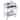 Medical Cart Silent Wheels and a Drawer for Lab, Clinic, Kitchen, Salon