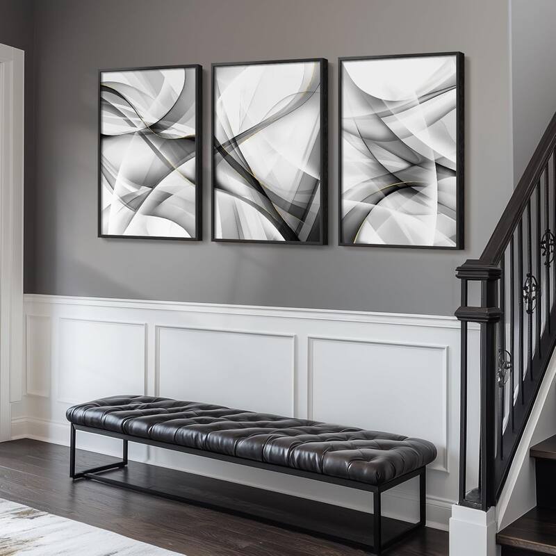 Modern Minimalist Abstract Lines Wall Art