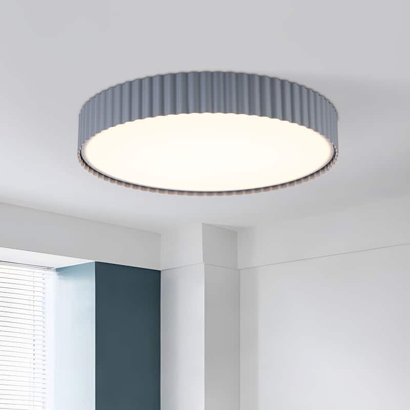 Starsky 5CCT LED Round Flush Mount - 15.74''