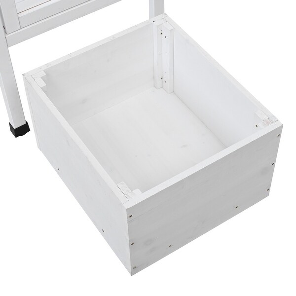 62.4inch Height Wood Garden Greenhouse Balcony Portable Mini Cold