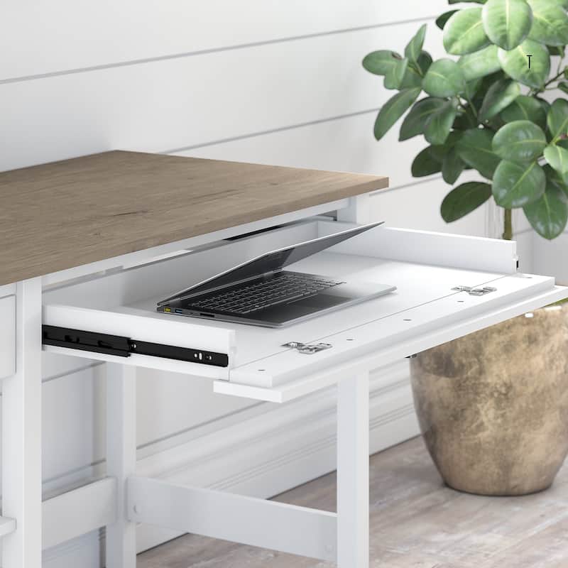 Mayfield 54W Computer Desk with Desktop Organizer by Bush Furniture
