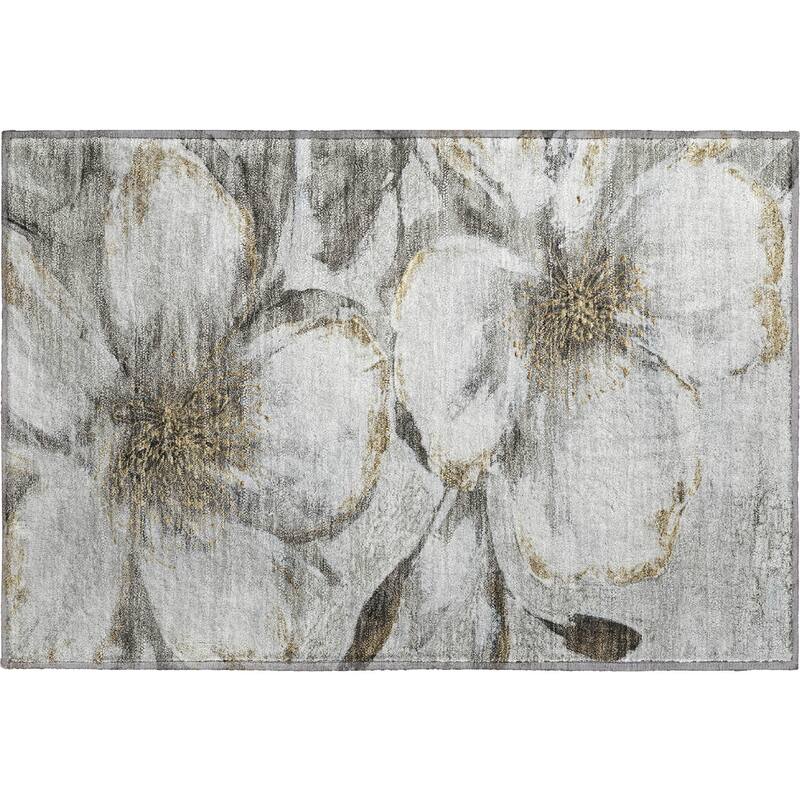 Premium Washable Super Soft Modern Floral Mayfield Rug