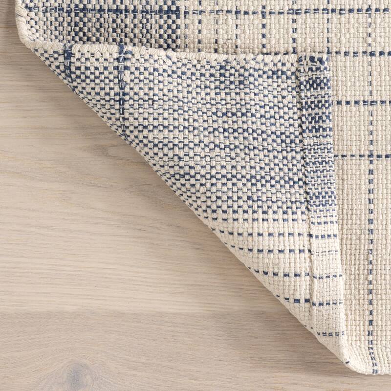 Nuloom Aya Cotton Plaid Area Rug