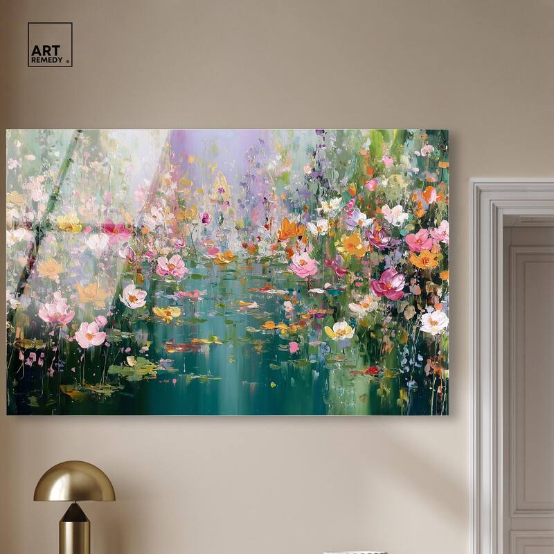 Picturesque Colors Acrylic by Art Remedy, Ready to Hang