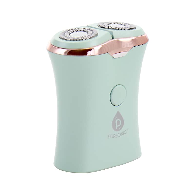 Pursonic LSUSBR360BL USB Rechargeable Compact Shaver - Blue